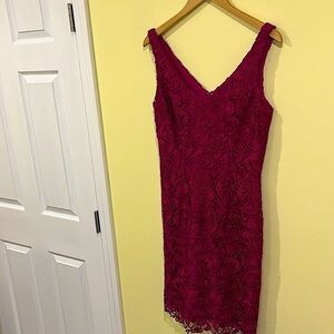 Lauren Ralph Lauren Lace Overlay Dress